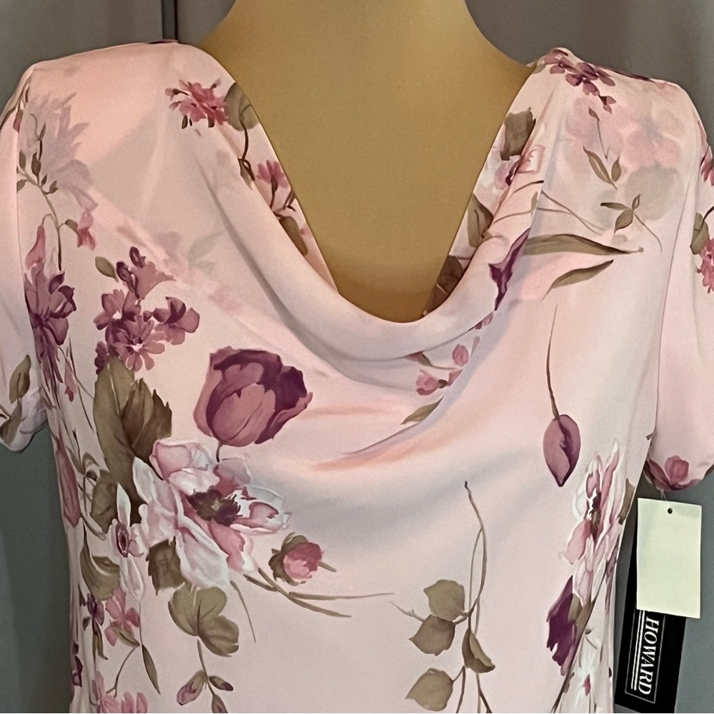 NWT Jessica Howard Pink Floral Dress - Picture 3 of 11